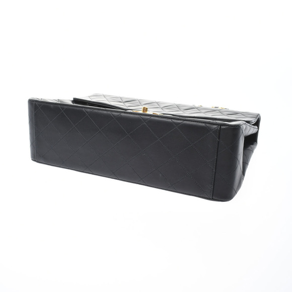 Chanel Matelasse Big Matelasse Chain Shoulder 34cm Black Gold Hardware Lambskin - Picture 4 of 12